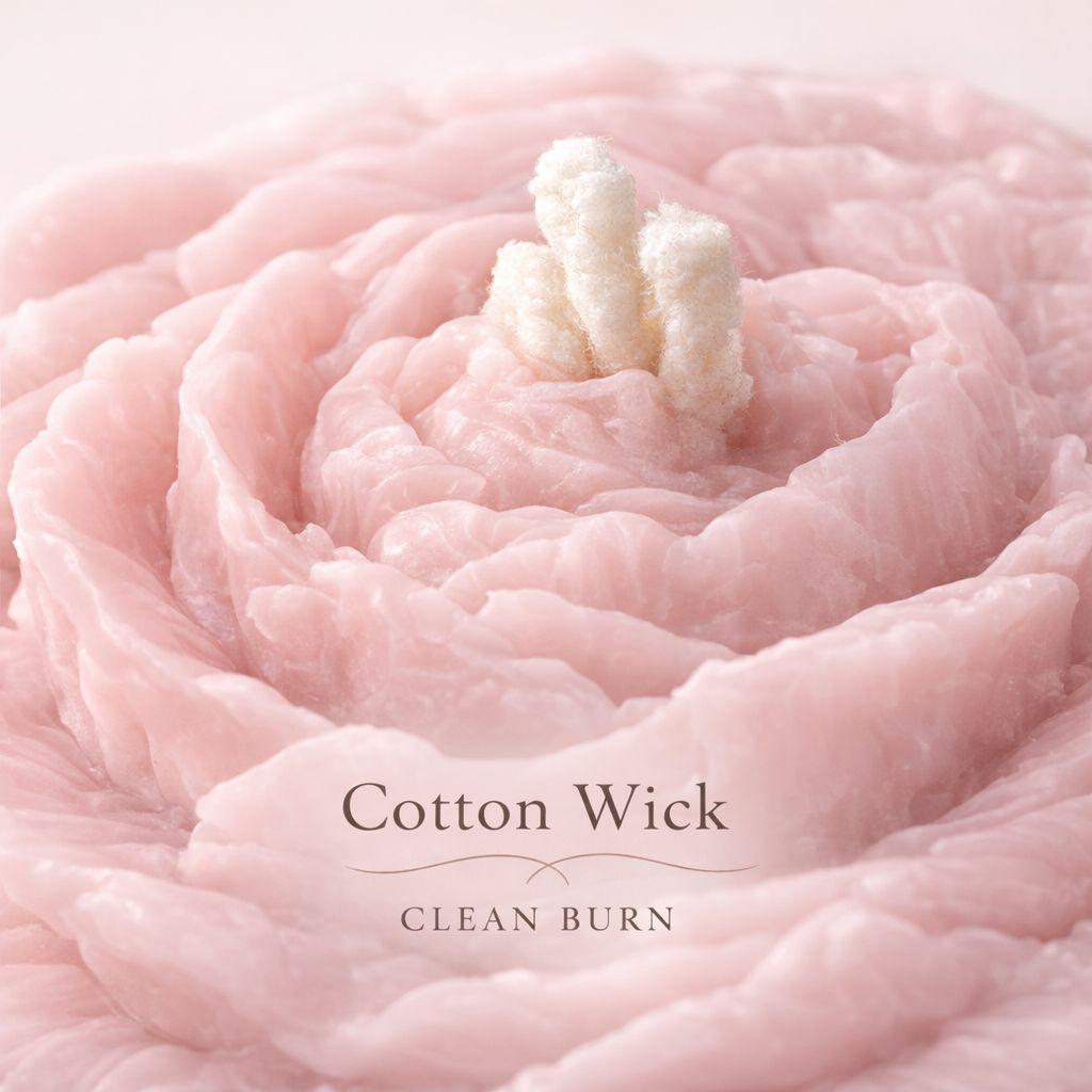 Elegant Peony Soy Candle | Flower Gift Box | Scented Unscented Pink Wax | Bridal Wedding Favor