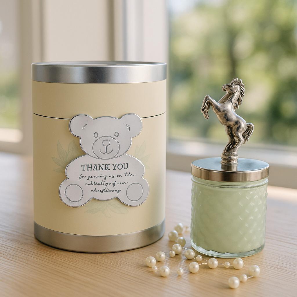 Urun-5 Personalized Mini Candle Jar Favors for Wedding Party: Elegant Glass Jar Soy Wax Candle Favors Description
