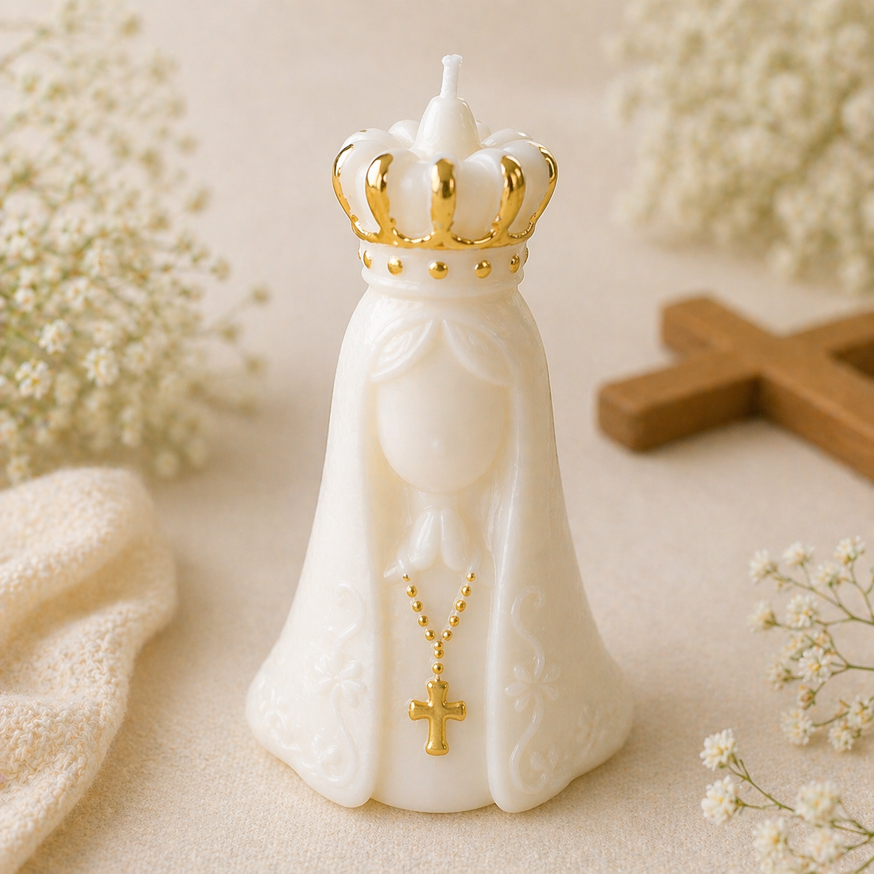 Set of 20 Baptism Candle Favors