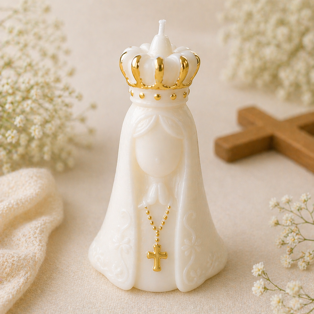 Set of 20 Baptism Candle Favors
