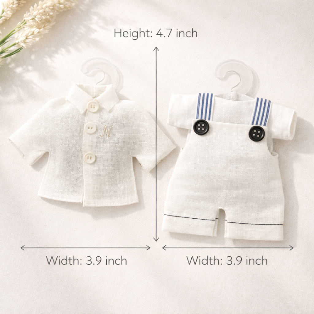 Personalized Baby Boy Lavender Sachet Magnet – Handmade Baby Shower & Baptism Favor