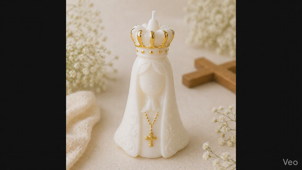 Set of 20 Baptism Candle Favors